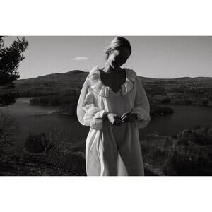 Rudy Jude gauze dusk dress white size M